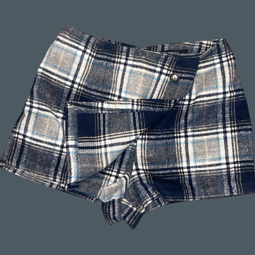 FOREVER 21 plaid mini